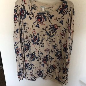 Floral sweater